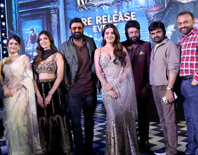 The Raja Saab Movie Pre Release Event Photos